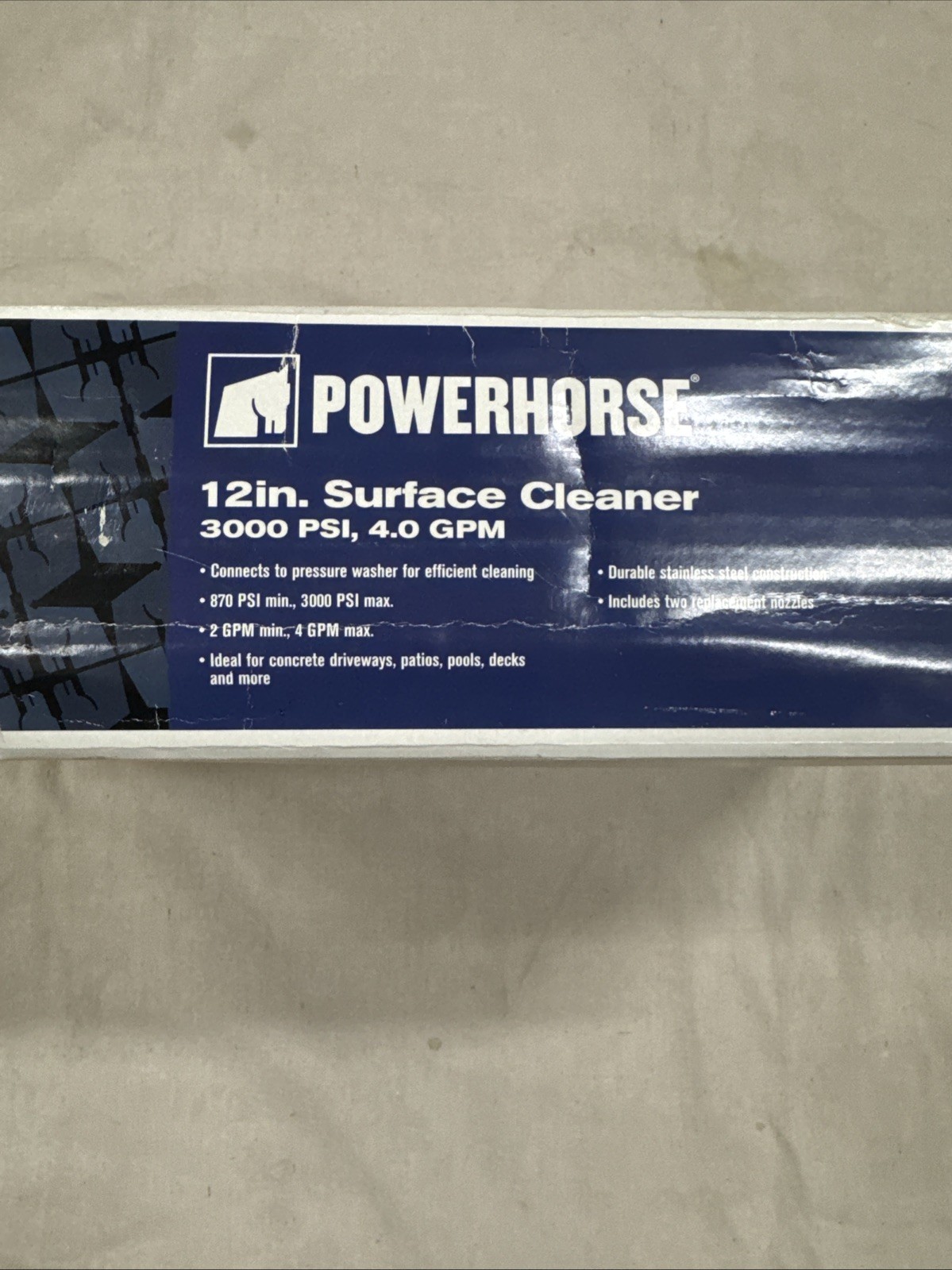 Powerhorse 12in. Surface Cleaner 3000PSI Power Washer NEW IN BOX!!!