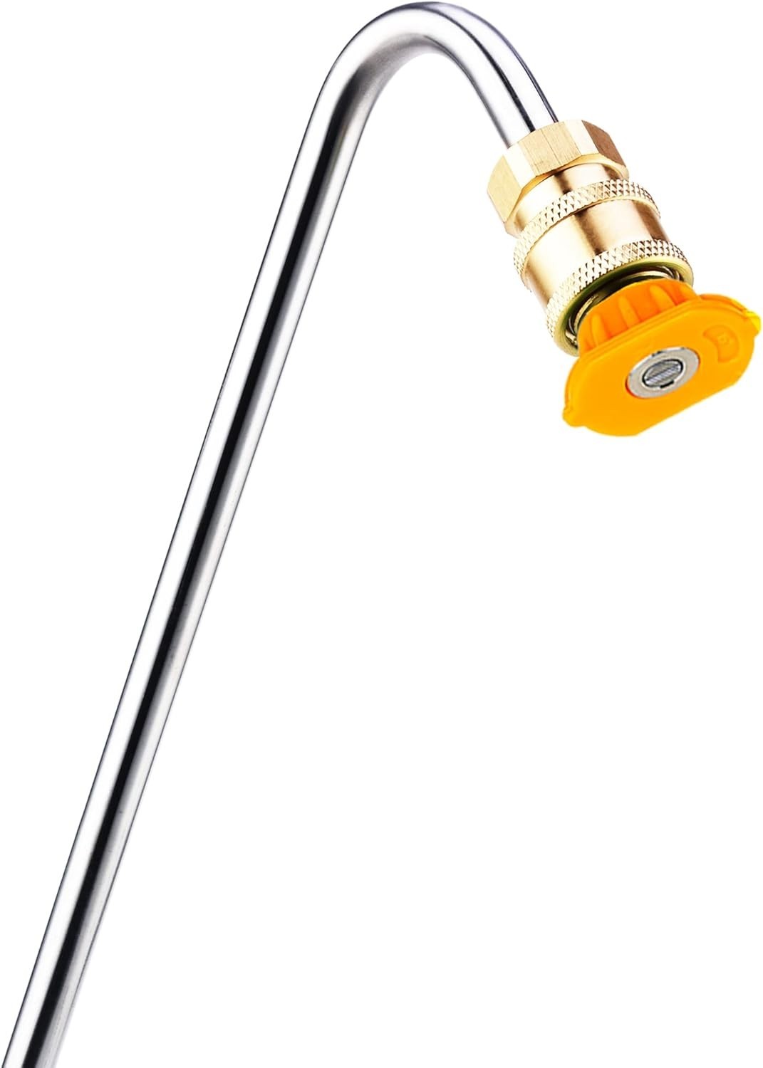 Pressure Washer Gutter Cleaner Attachment Angled Extension Wand with Nozzle Tips