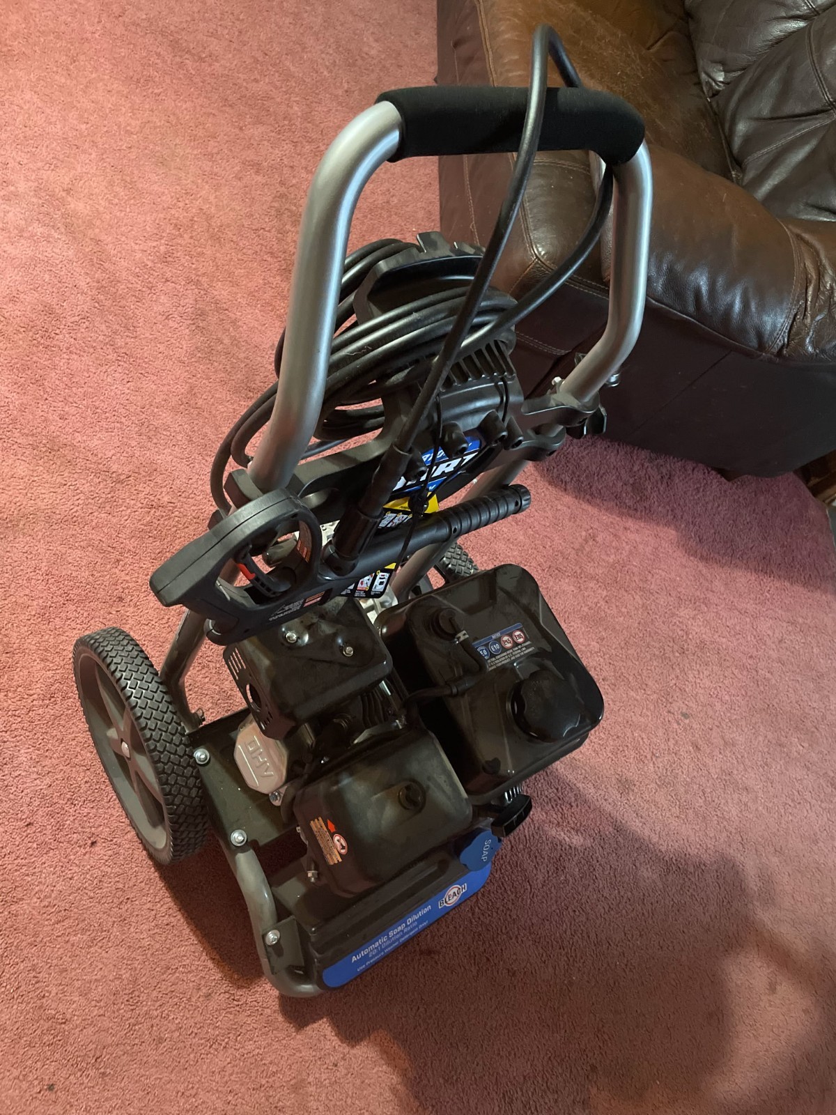 HART 3100 PSI 2.5 GPM 212cc 4-Cycle OHV Gas Powered Cold Water Pressure Washer
