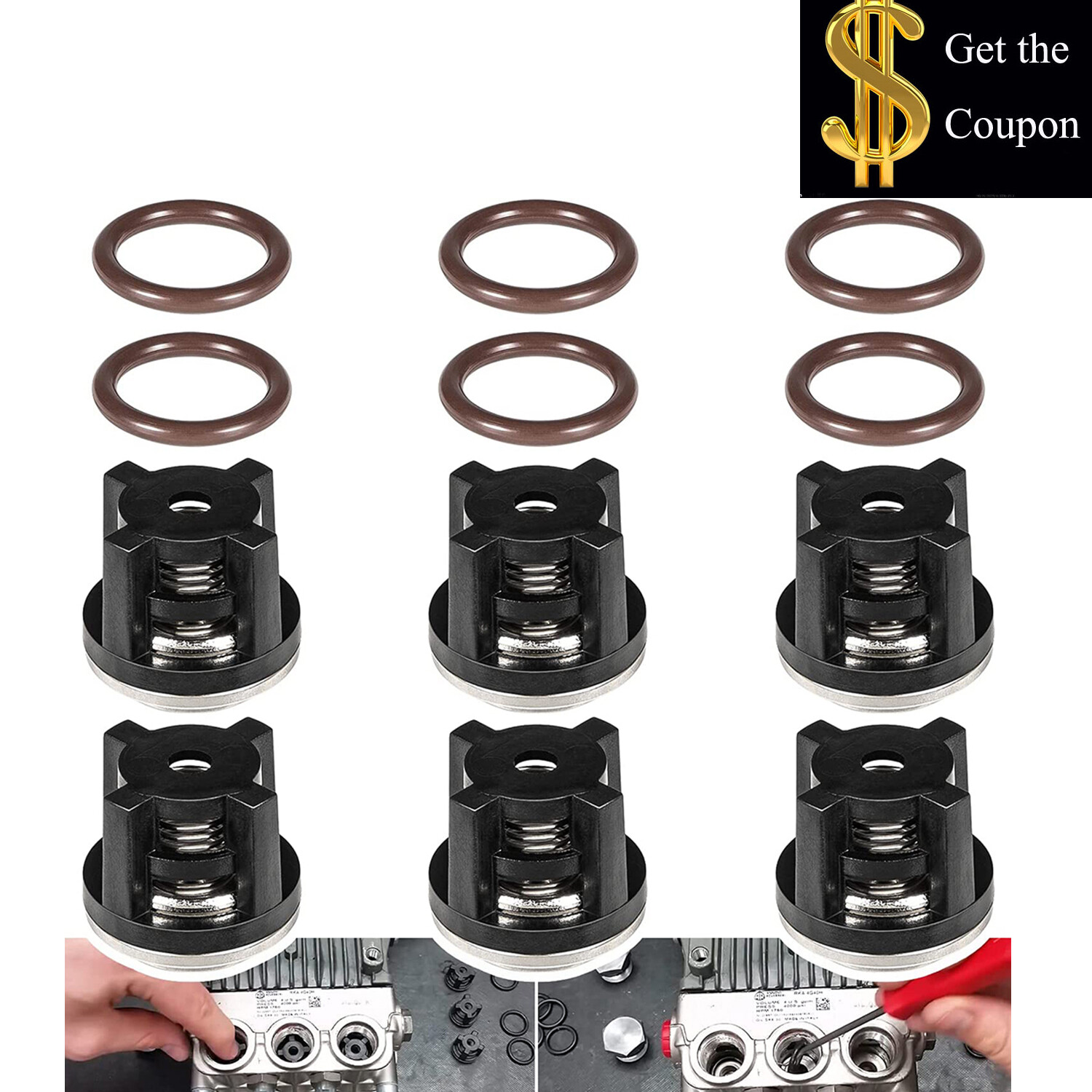 AR1828 for Annovi Reverberi AR Pump Check Valves Kit 18mm XR RK RKA RKV RRV XRC