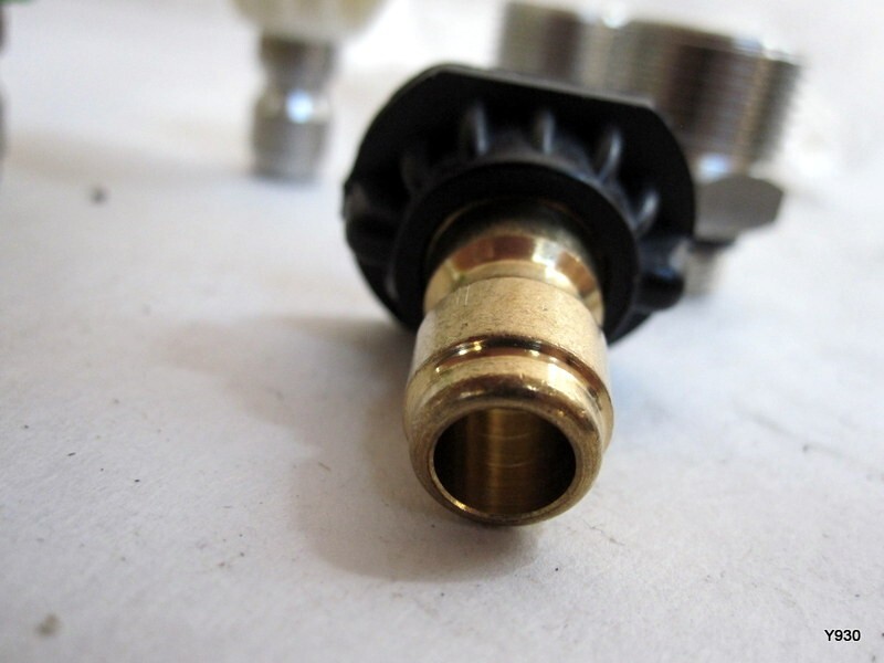 1/4″ Stainless Steel Quick Connect Spray Nozzle 7 Piece Kit