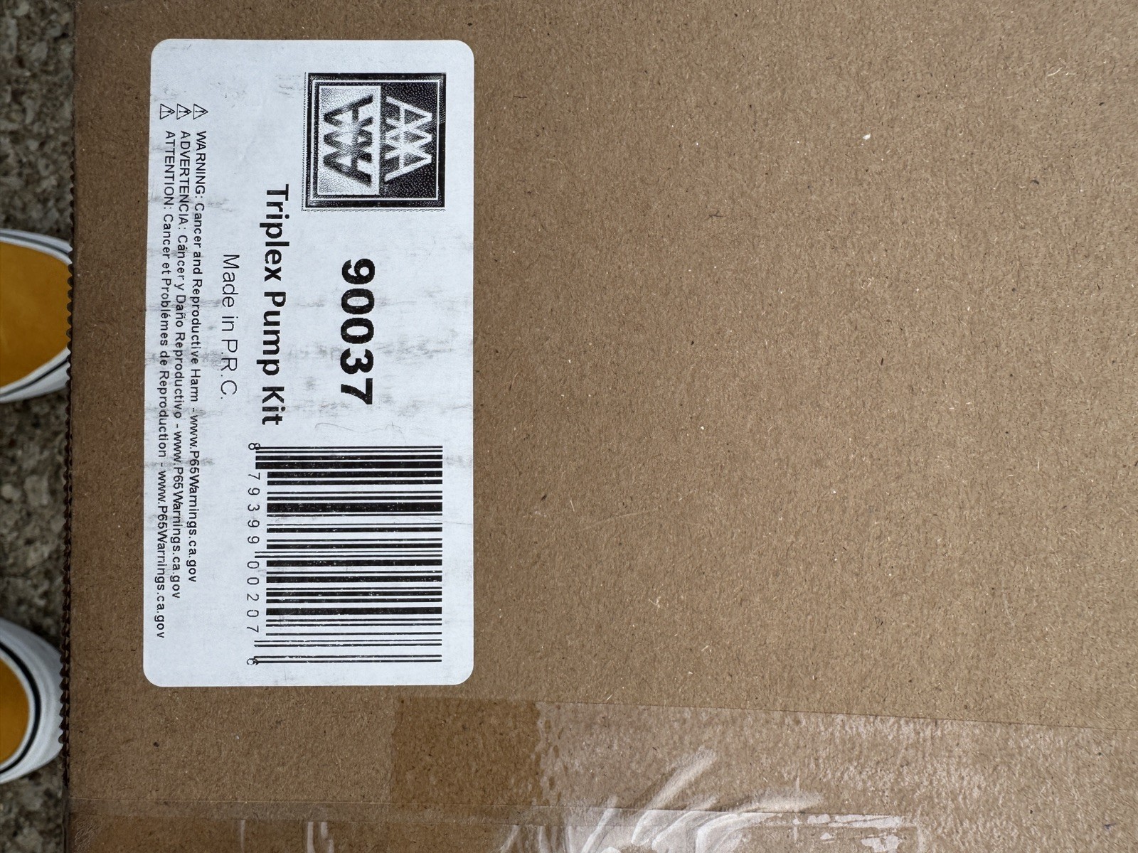 AAA 90037 Triplex Plunger Pump Kit for 3700 PSI Pressure Washers