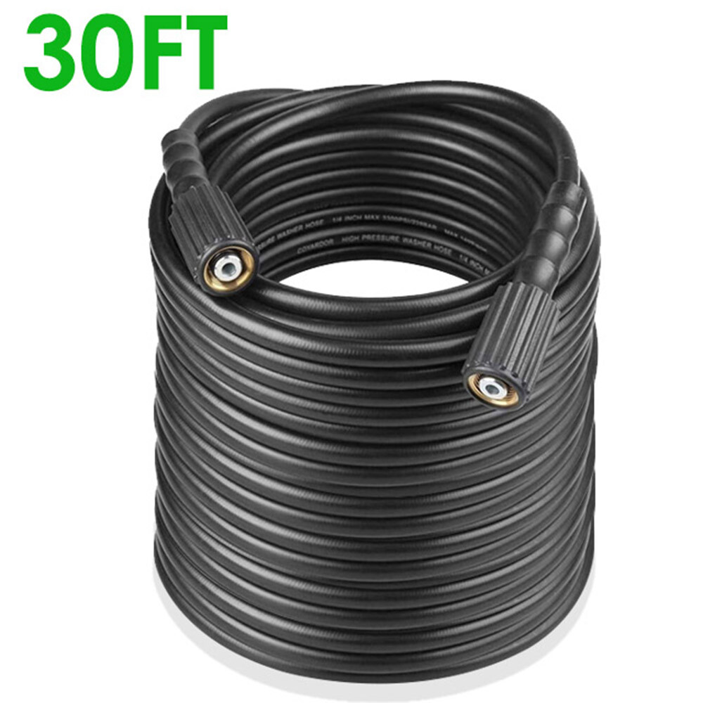 High Pressure 4000PSI Car Power Washer Gun Spray Wand Lance Nozzle and Hose Kit