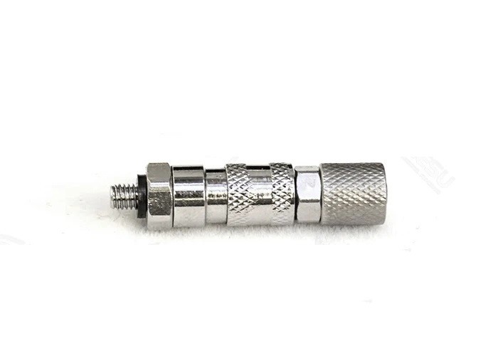 Hydraulic Quick Converter Nozzle Copper Chromium Plated Pressure HP Quick Joint