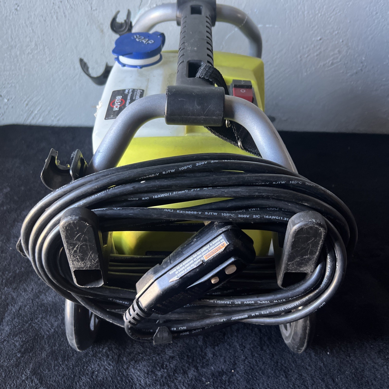 RYOBI 1900 PSI 1.2 GPM Wheeled Corded Electric Pressure Washer Unit Only