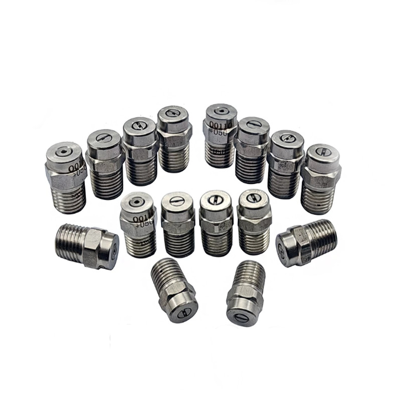 1/4″ NPT Stainless Steel High Pressure Washer Spray Nozzle Tip Kit 25 Degree