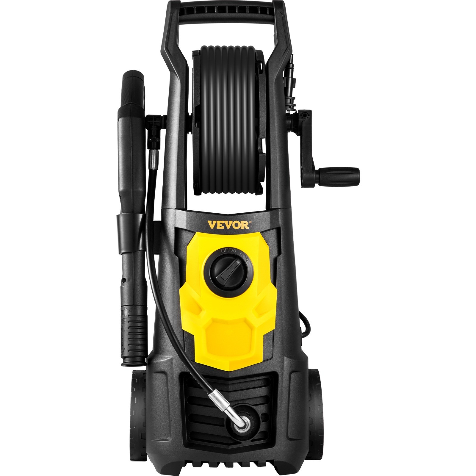 2000 PSI Electric Pressure Washer, 1.76 GPM w/ 30Ft Hose, Foam Cannon, 5 Nozzles