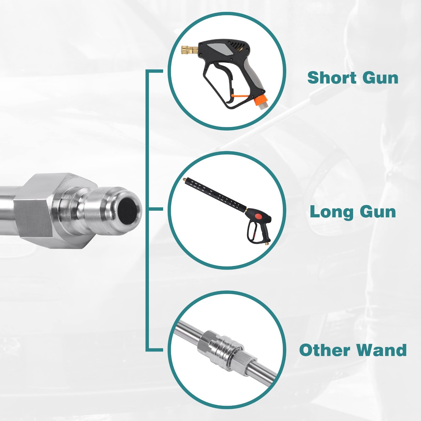 60 Inch Pressure Washer Wand – Power Washer Extension Wand Replacement – Univers