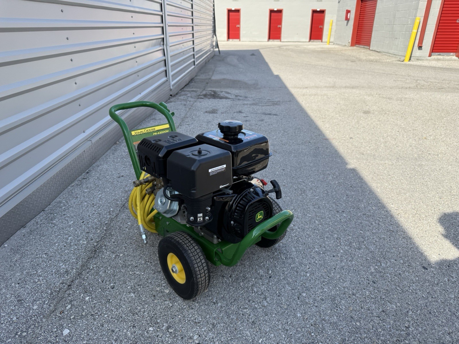 John Deere PR-4200GM 4200 PSI Gas Cold Water Pressure Washer w/ Hose Gun Wand
