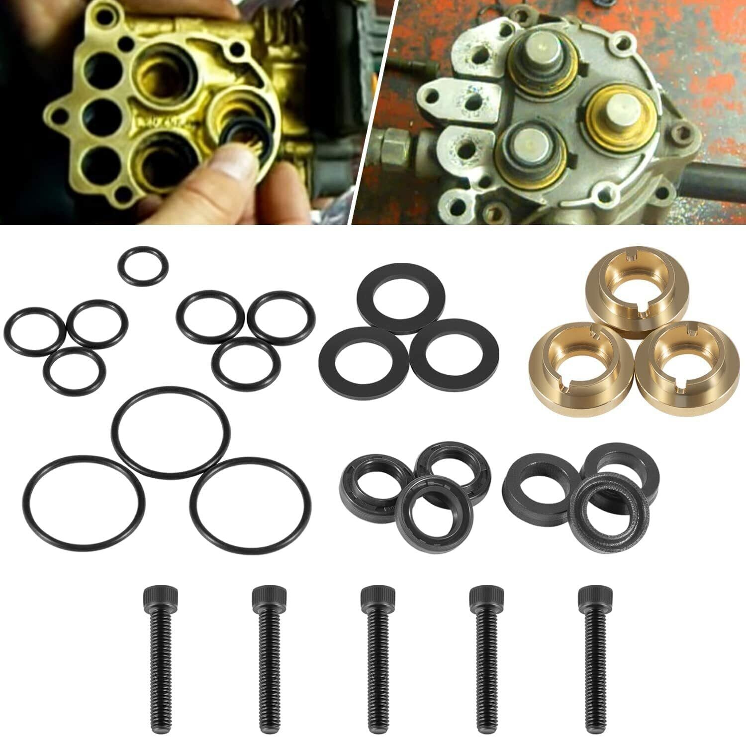 Pressure Washer Seal Kits Fits for Briggs & Stratton 190595GS 190711GS