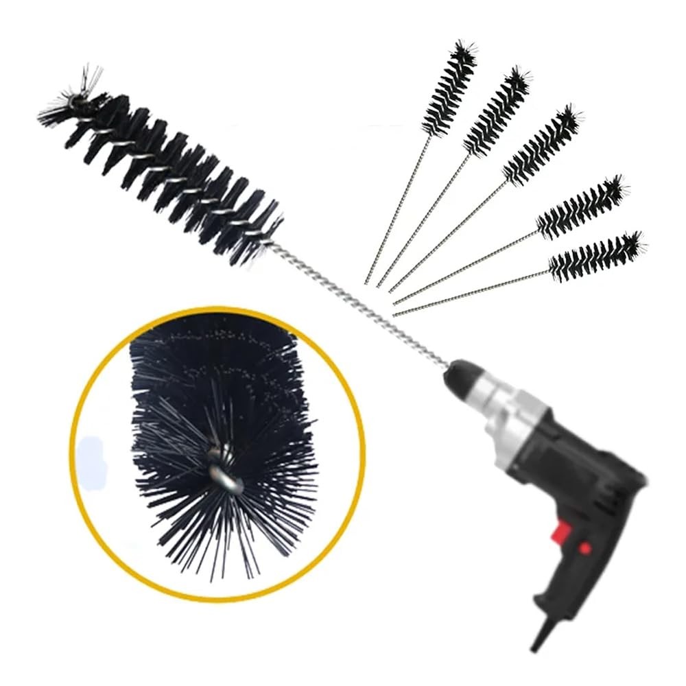 YehVeh 3 Pack Carbon Dirt Cleaning Brush Carburetor Cleaner Car Engine Black