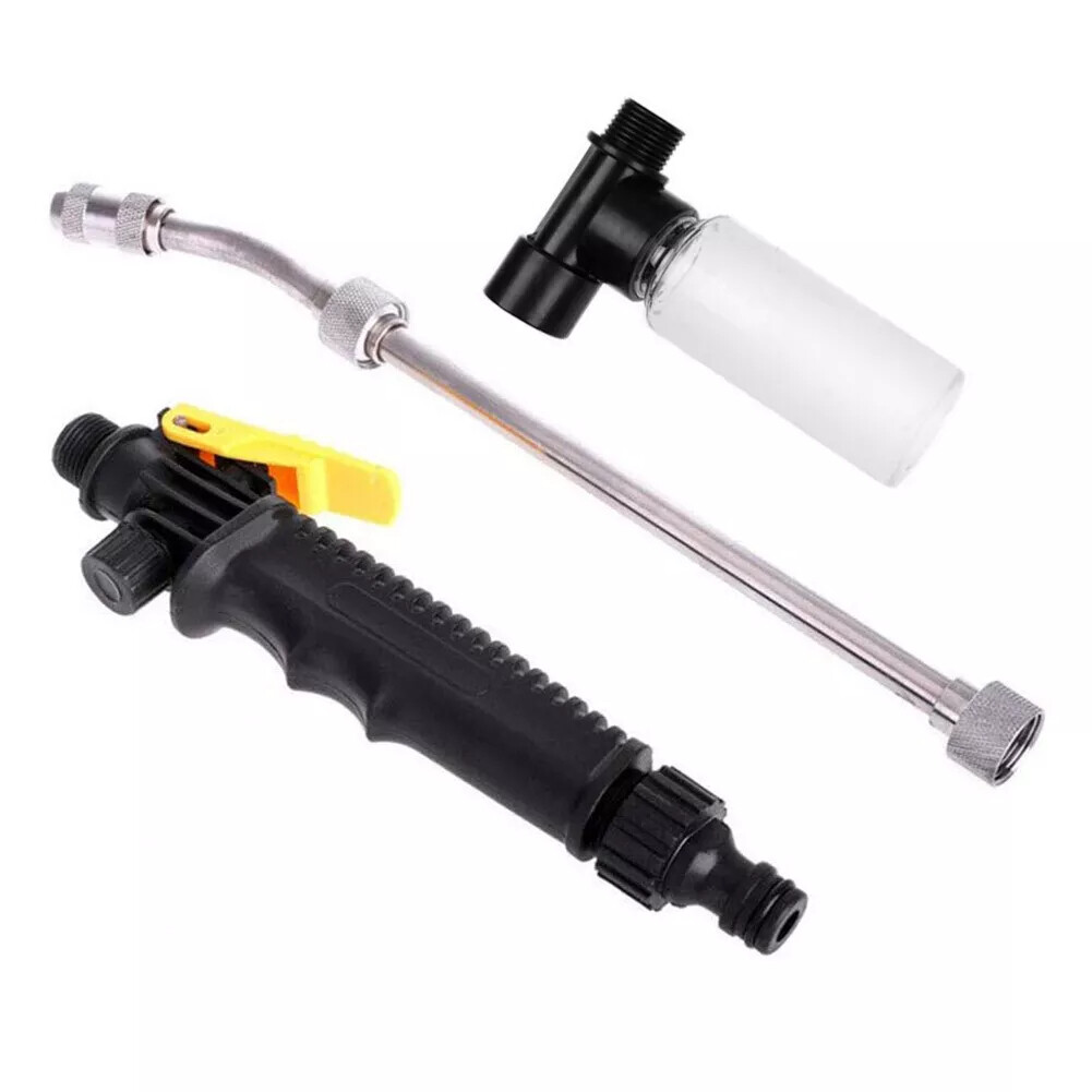 High Pressure Washer Water Spray Gun Nozzles Wand Attachment Garden Hose Cleaner