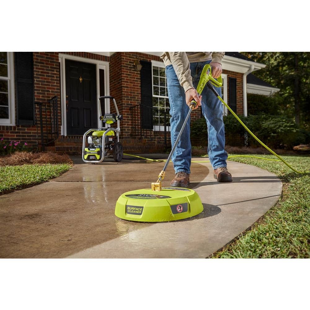 RYOBI 15 in. 3300 PSI Surface Cleaner for Gas Pressure Washer