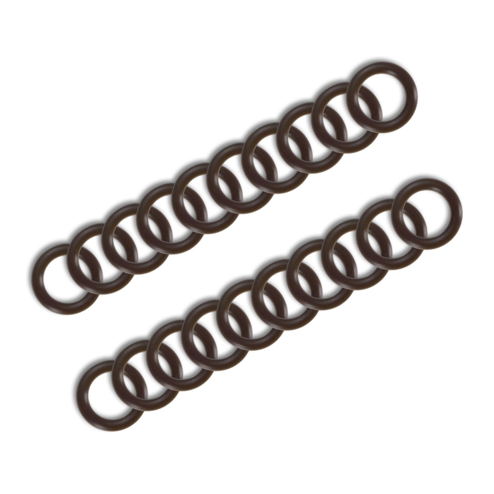 20-Pack 2/5″ Fluorine Rubber O Ring Assortment Kit for Air Connections