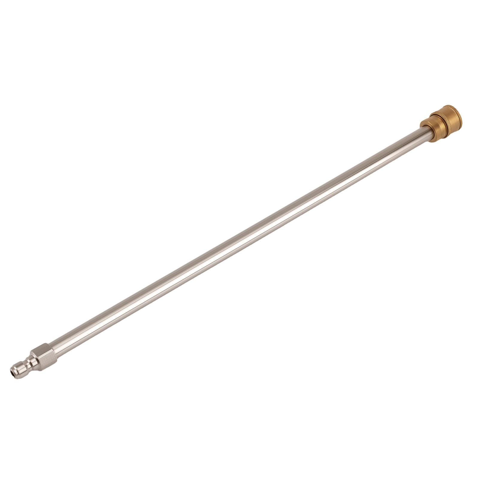 2x 17inch Pressure Washer Extension Wand Stainless 1/4″ Quick Connect 4000PSI