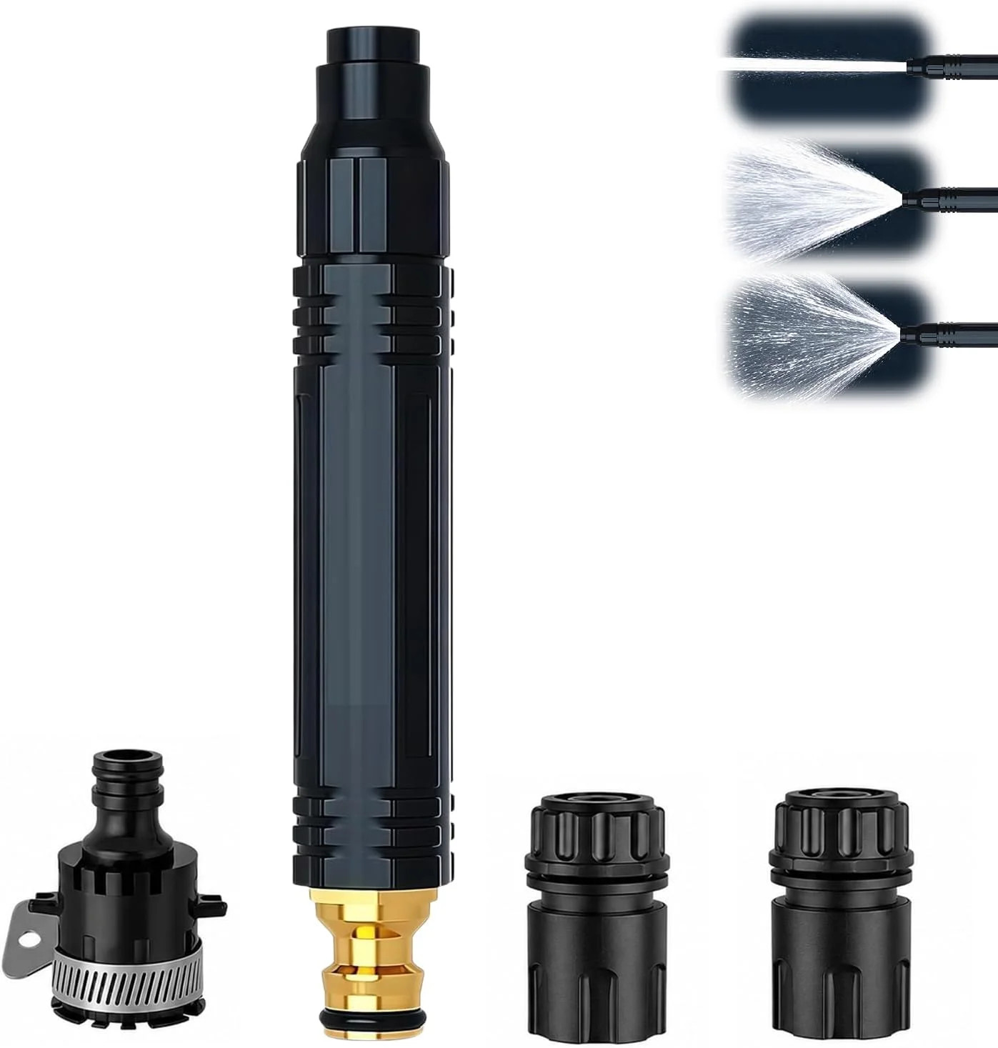 High Pressure Power Washer Nozzle with Connector Set, 2026 New Adjustable Home H
