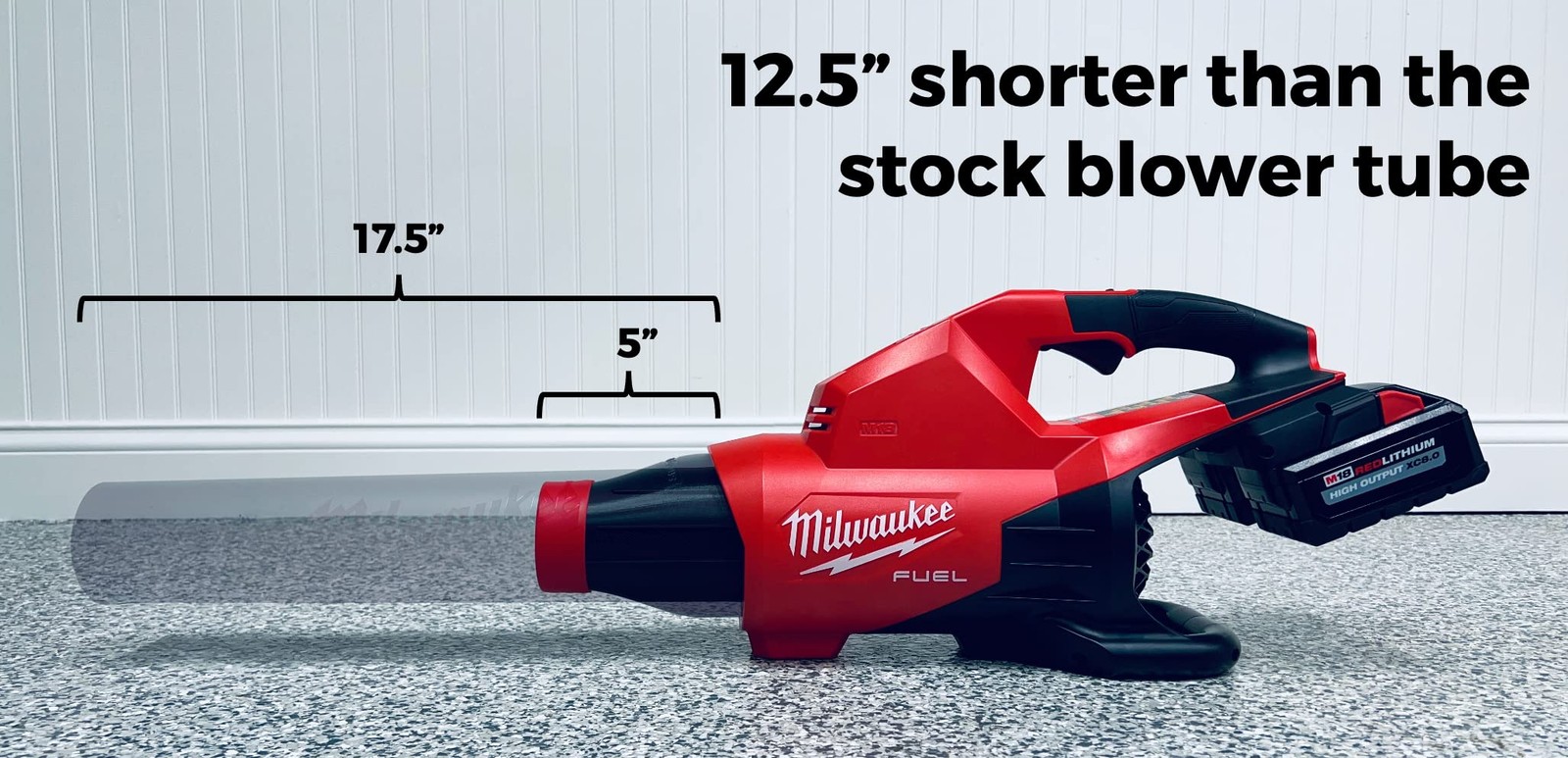 Stubby Nozzle Co. STUBBY Car Drying Nozzle for Milwaukee M18 Fuel Leaf Blower…