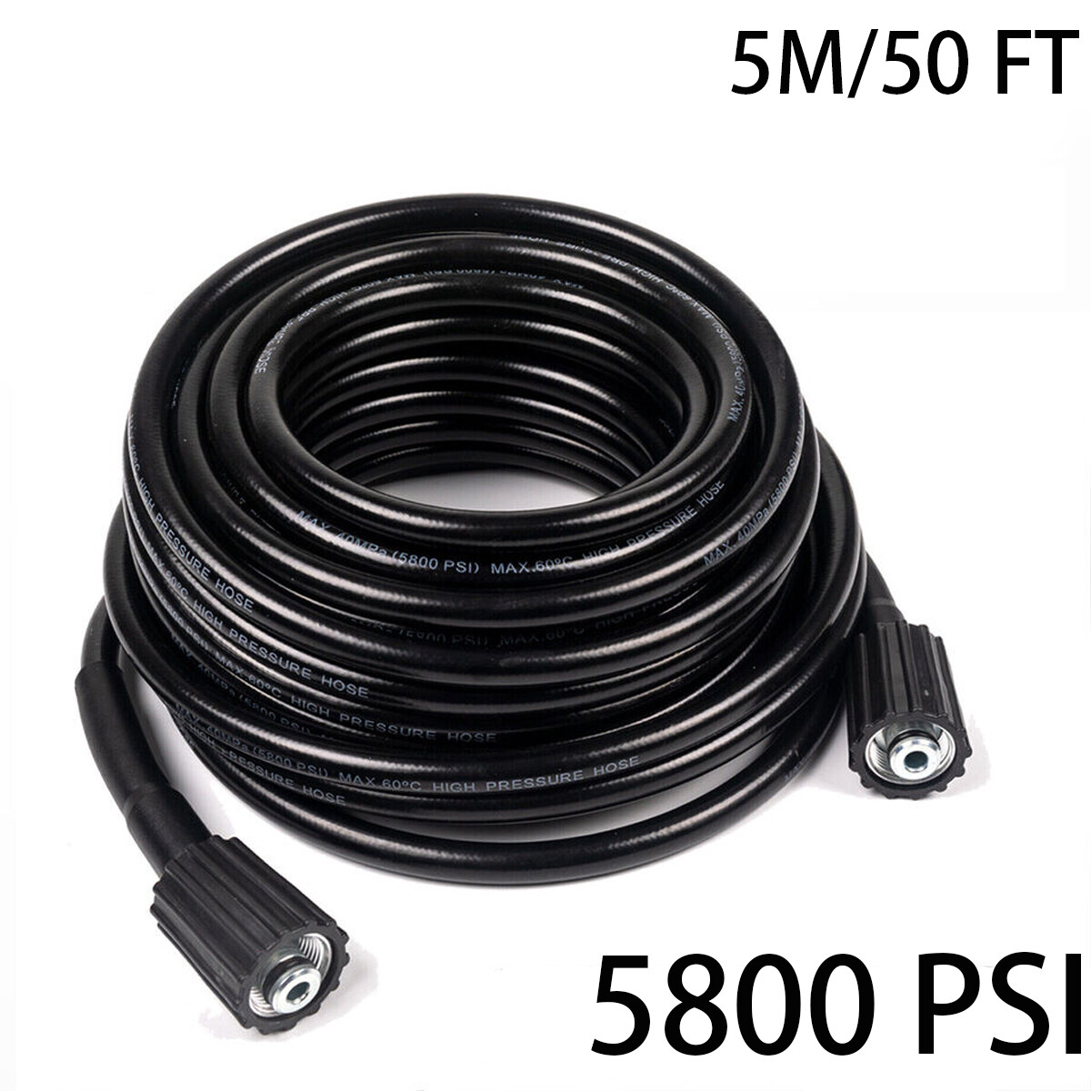 50FT pressure cleaning hose+1/4 “pressure cleaning gun+turbine rotating nozzle