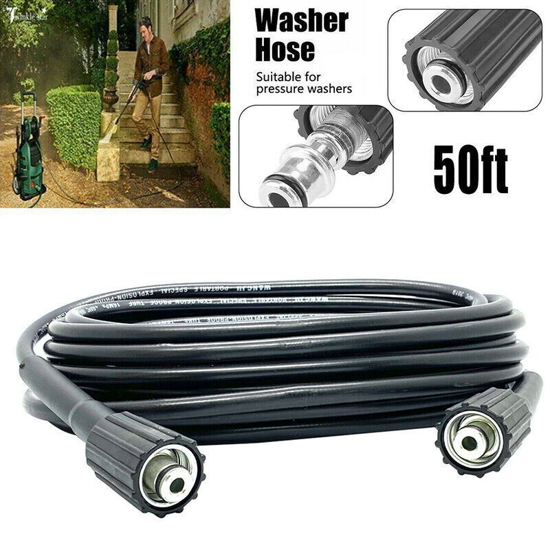 High Pressure 3000PSI Car Power Washer Gun Spray Wand Lance Nozzle and Hose Kit