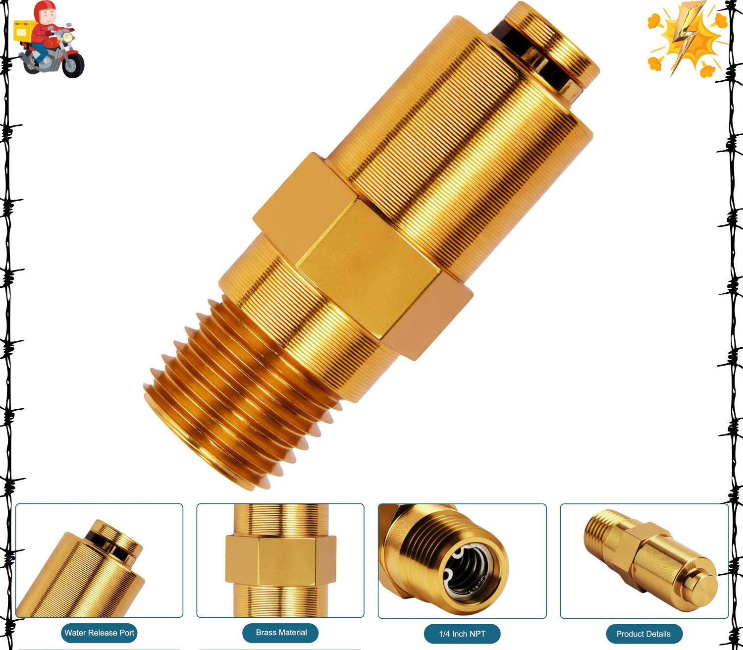 Thermal Relief Valve, Replacement for Simpson Cleaning , Compatible with Gas …