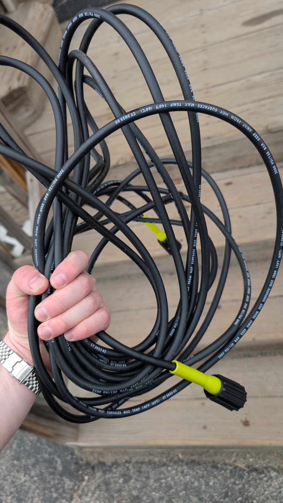 Ryobi Pressure Washer Hose 40 feet