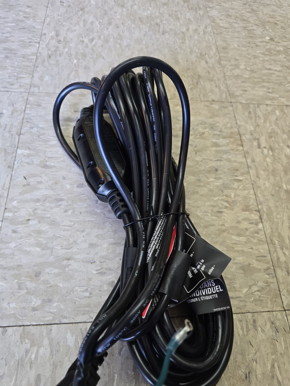 Genuine Part Power Cord Assy For Ryobi RY142711 2700PSI Pressure Washer