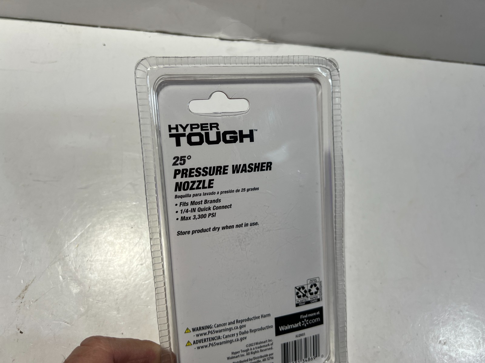Hyper Tough 25 Degree Pressure Washer Nozzle 1/4″ Quick Connect
