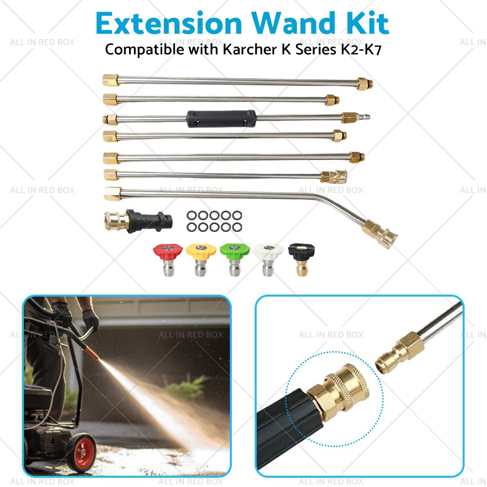 Karcher K2-K7 Pressure Washer Extension Wand Lance Adapter Parts Suitable for K2