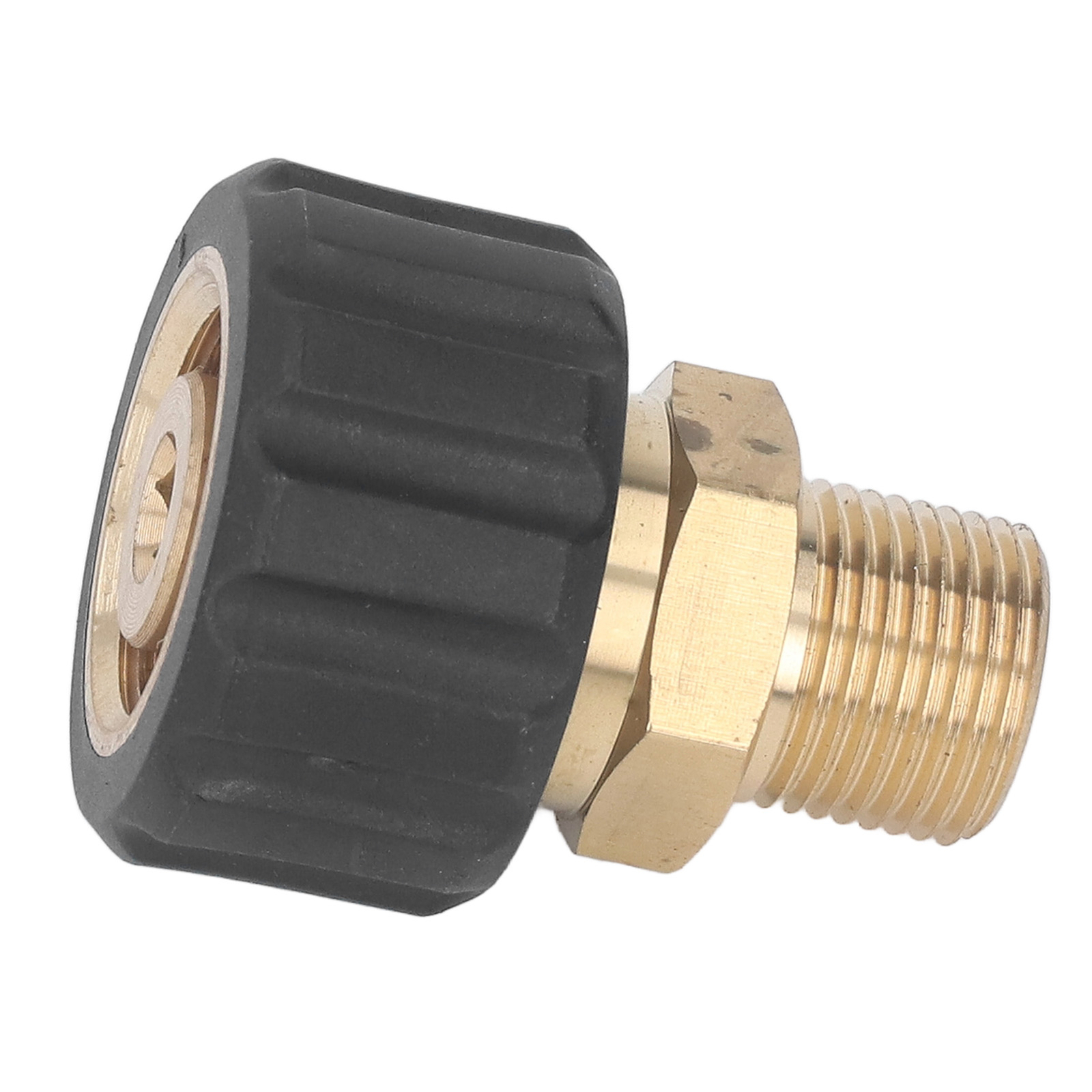 (Male G3/8 To Female M22 14mm)Pressure Washer Adapter Hose Connector 5000PSI