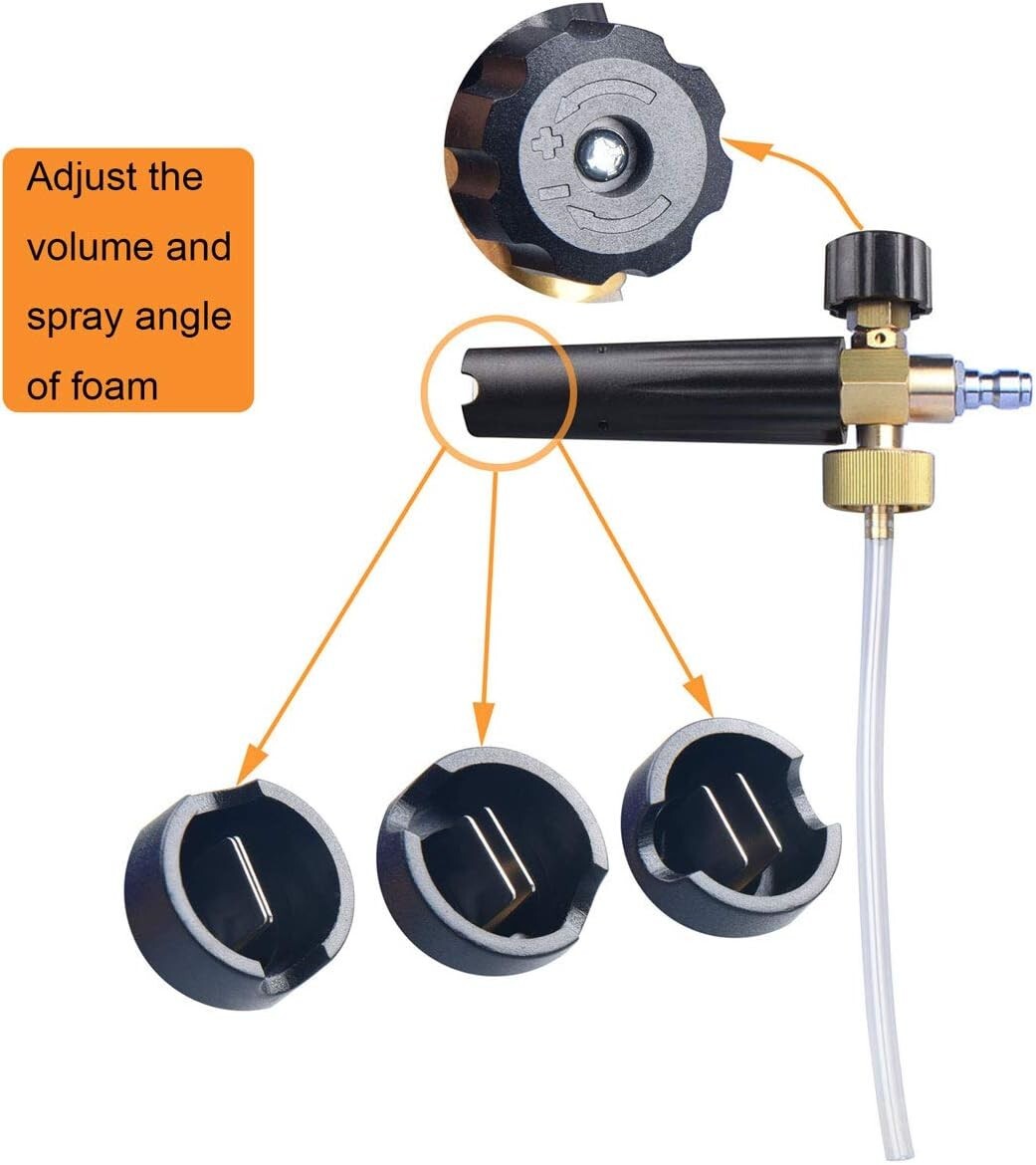 Power Pressure Washer Attachment Sprayer Dispenser Car Wash Soap Foam Blaster US