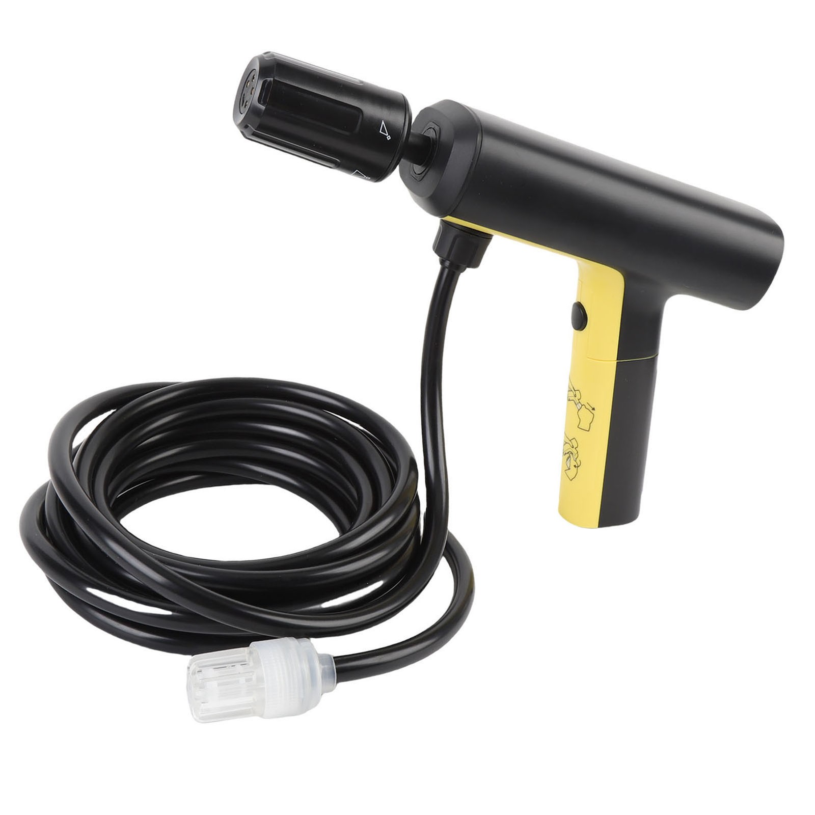 Car Washer Gun USB Charging Lightweight Water Saving 5 Gears Pressure Handheld