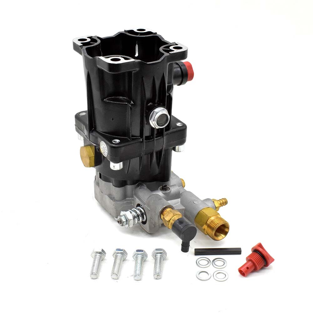 5.5HP Pressure Washer Axial Piston Pump Horizontal For 3/4″ Key Shaft Gas Engine