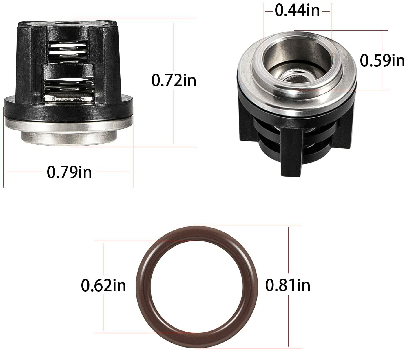 AR1828 Pump Check Valves Kit for Annovi Reverberi 18mm XR RK RKA RKV 70-0179