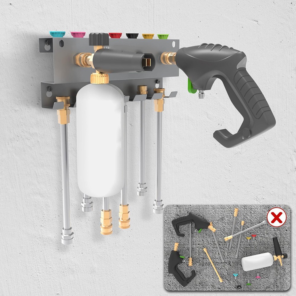 Pressure Washer Holder Garage Tool Storage Efficient Tool Organization