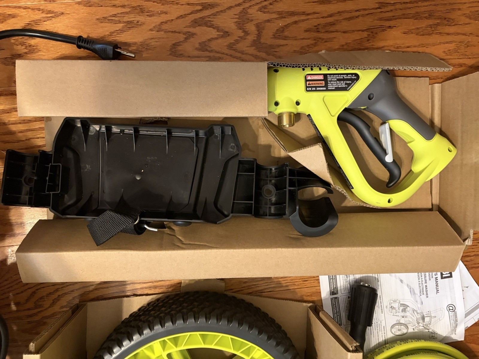 RYOBI 3000 PSI 1.1 GPM Cold Water Electric Pressure Washer RY143011