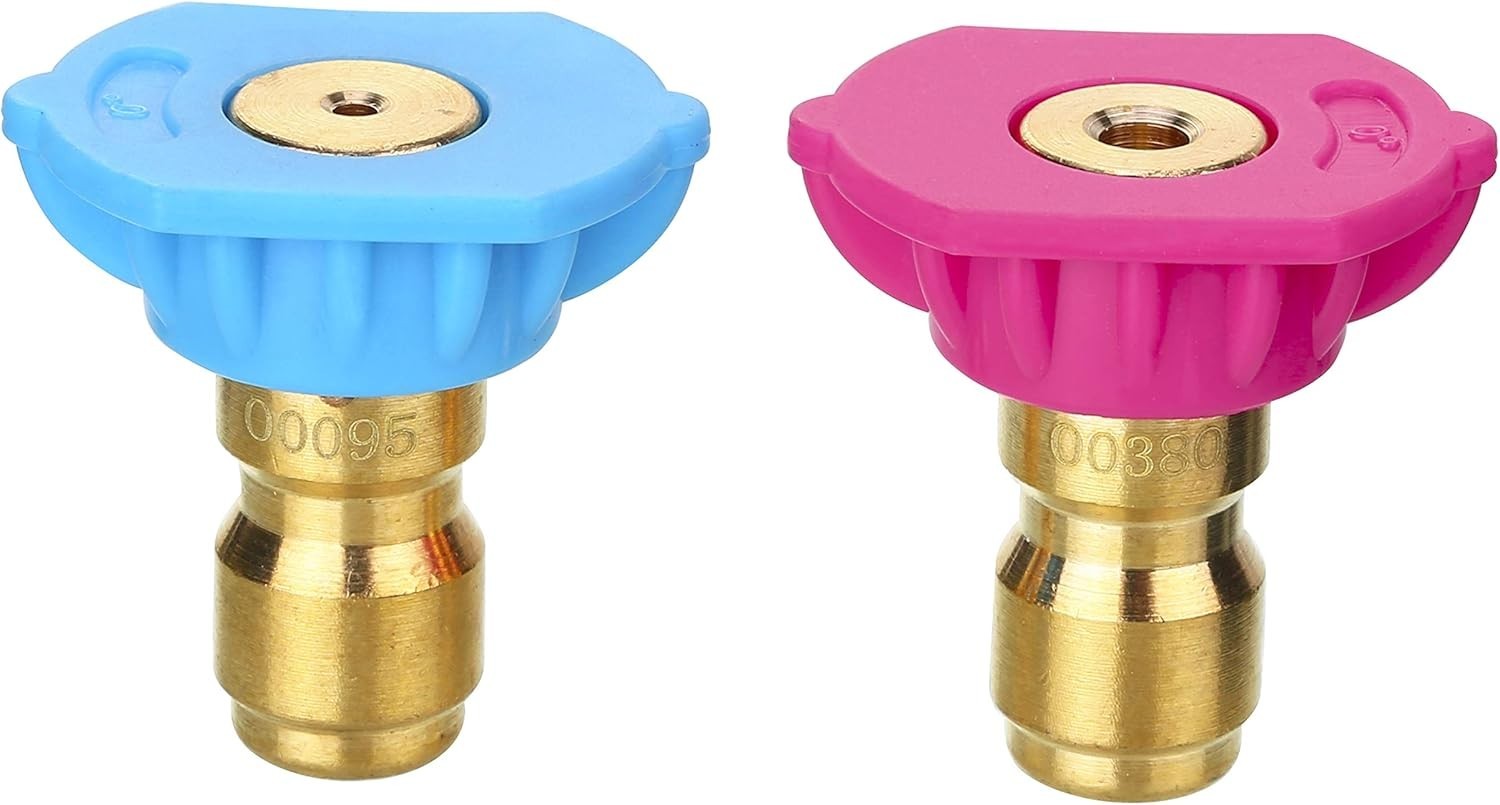 Second Story Quick-Connect Nozzle Tips for Power Washer, Soap and Rinse Jet S…