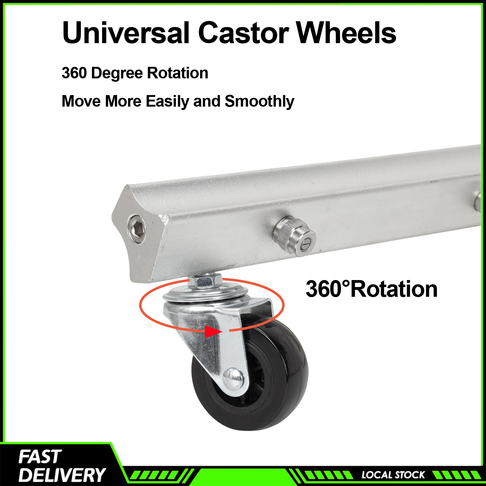 4000PSI Under Car Pressure Washer Undercarriage Cleaner Underbody Wash Broom 39″
