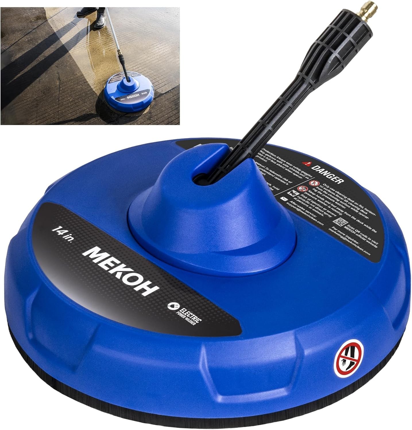16.5” Pressure Washer Surface Cleaner Large Lightweight Driveway Pressure Washer