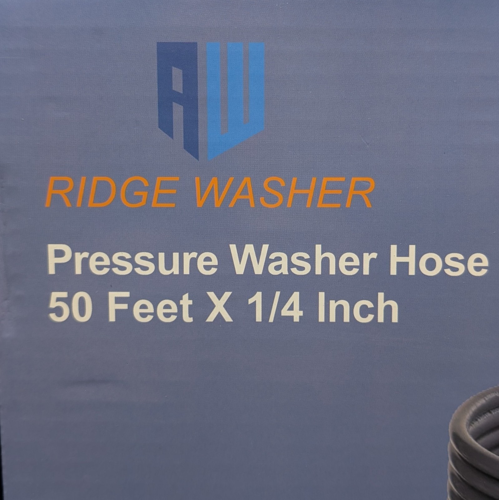 RIDGE WASHER Pressure Washer Hose 50 FT, 1/4 Inch for Most with M22 14mm Fitting
