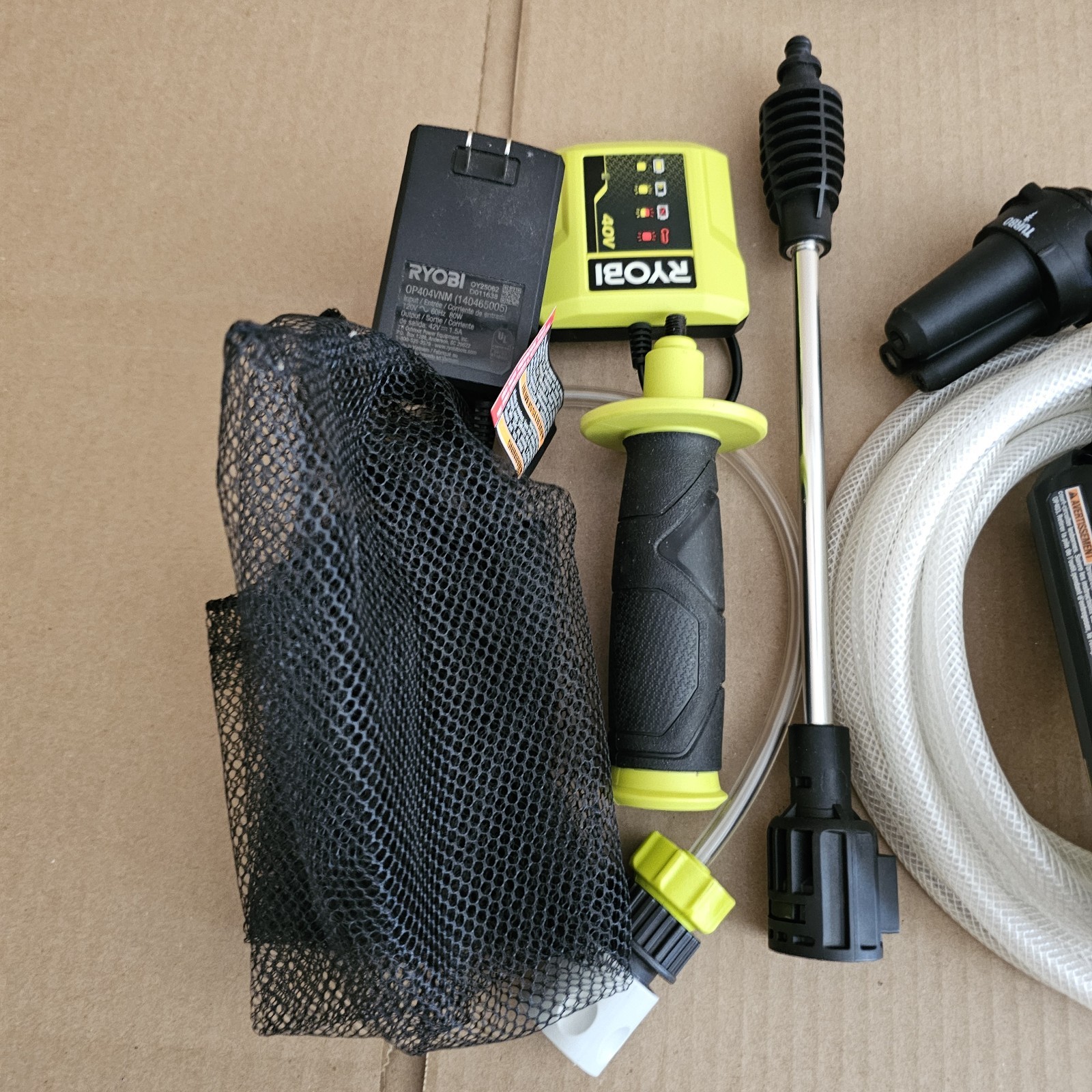 Accesories For Ryobi RY124052K 40V battery + Charger + Othrr