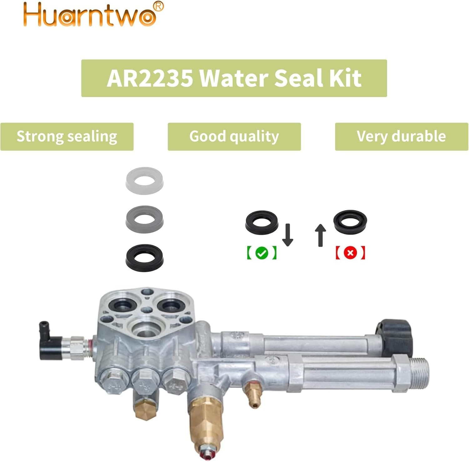 6-Piece Seal Kit for AR2235 & Briggs & Stratton Pressure Washers – Easy Install