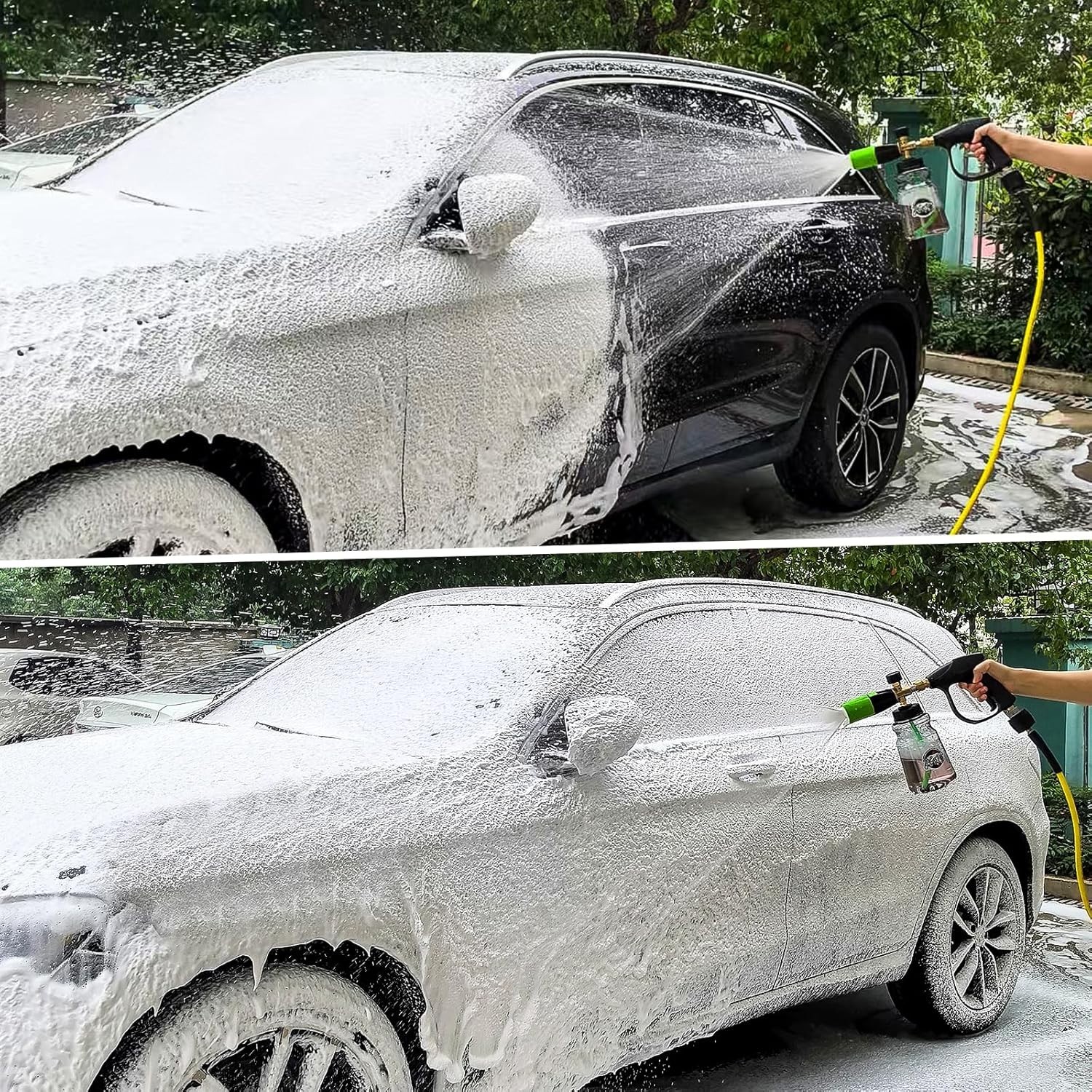 Brass Foam Cannon for Pressure Washers 34oz Car Snow Foam Blaster