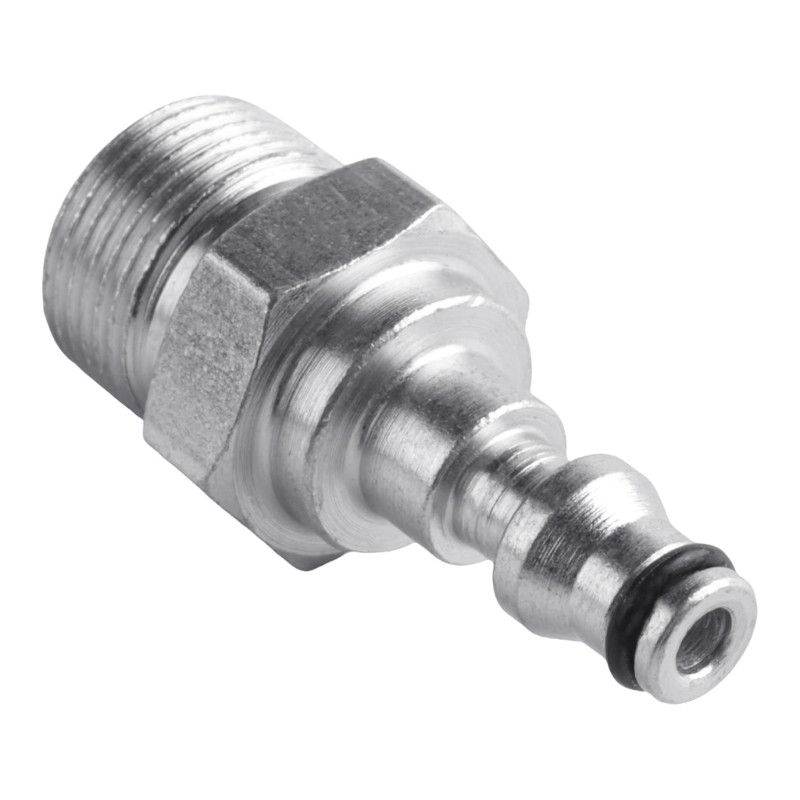 Pack of 2 Steel Hose Quick Disconnect Couplers Anti Burst Design for Pressure