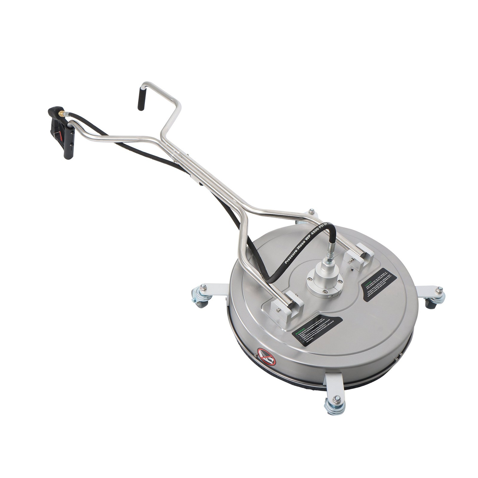 Pressure Washer Surface Cleaner w/ Handles & Wheels Quick Connect 20Inch