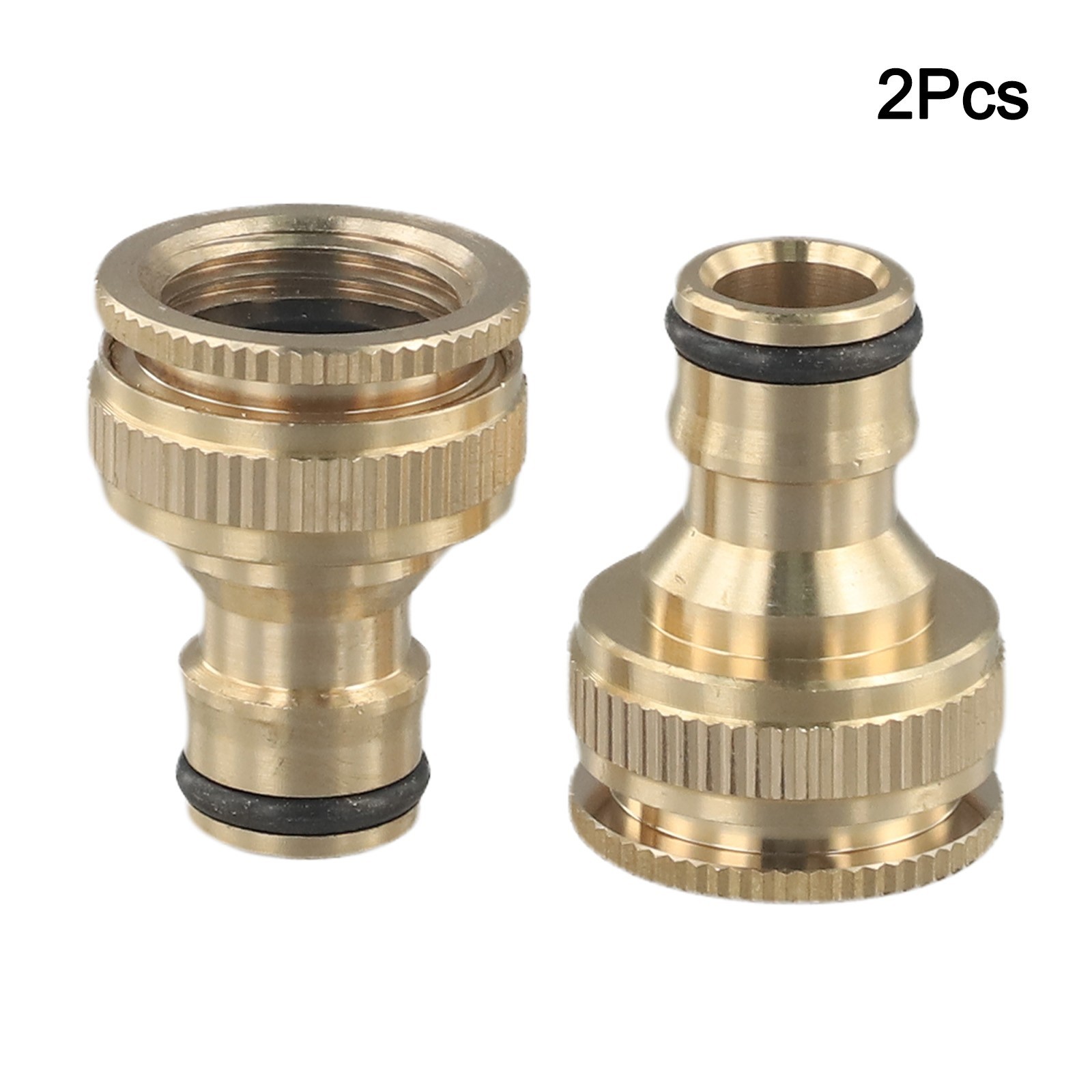 2022 Brand New Water Pipe Connector Fitting Adaptor Gold HOSE Tap Faucet