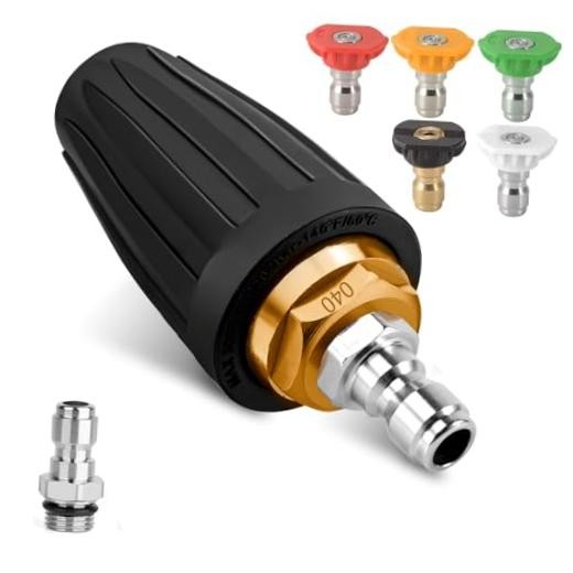 Pressure Washer Turbo Tip Max 4000PSI Turbo Nozzle 1pcs – Turbo – 4.0 Orifice