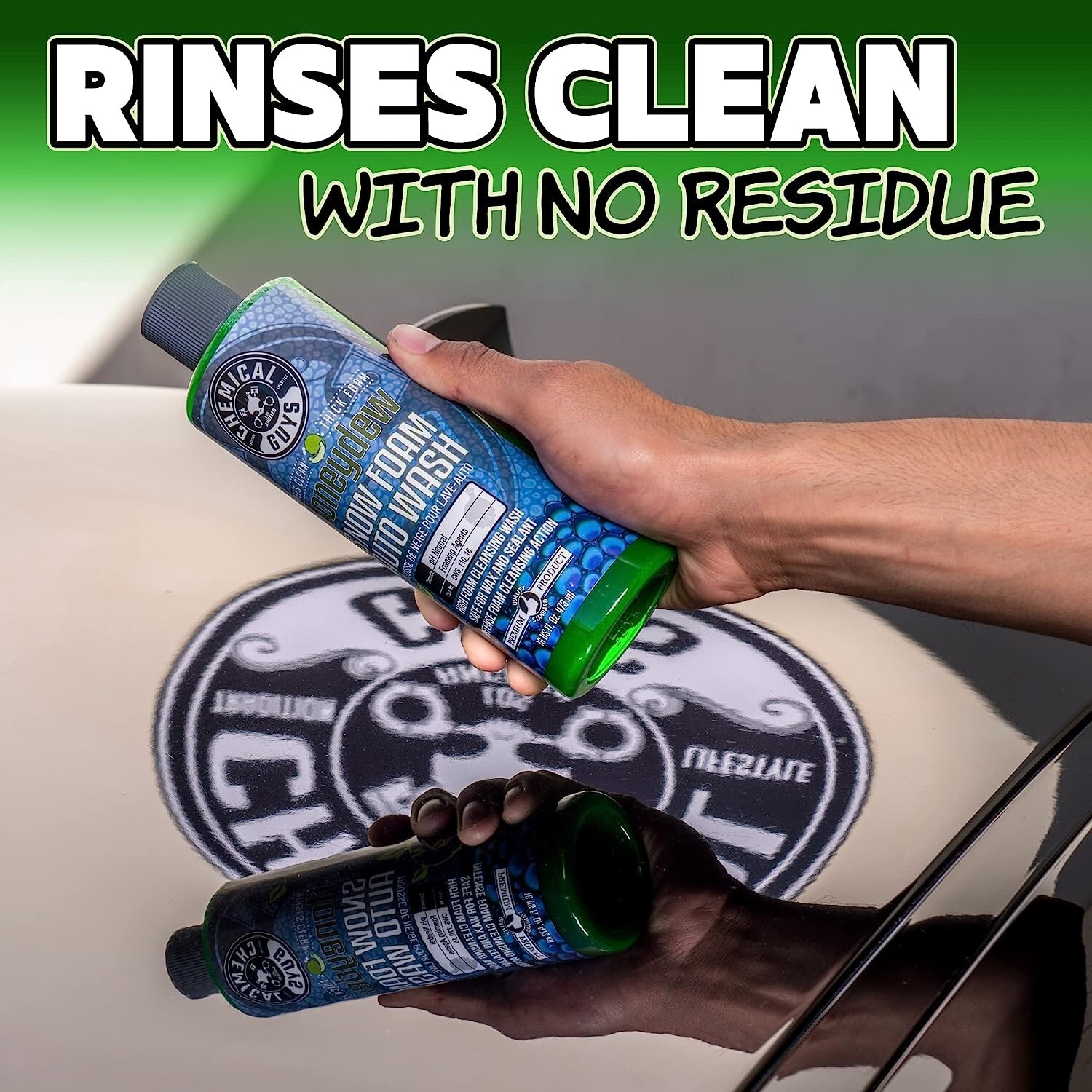 Car Wash Snow Foam Shampoo Pressure Washer Jet Gun Soap Cleanser Cannon 16 Oz