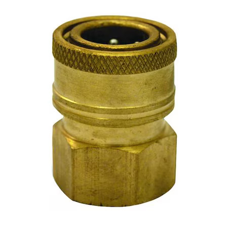Zoro Select 1Mdg7 Quick Connect Coupler, 3/8 In (F)Npt, 4000 Psi Max Pressure,,