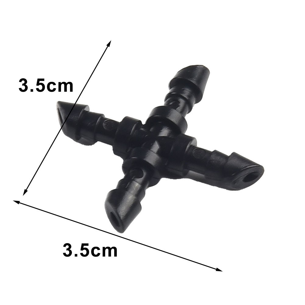 4mm Irrigation Fittings 50pcs for Multi Purpose Gardening Applications