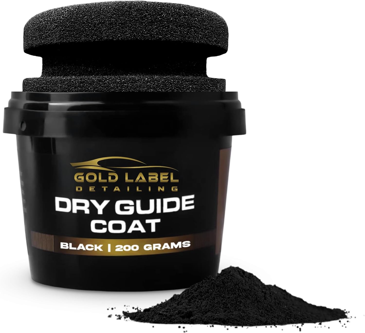 Dry Black Guide Coat, 7 Ounces (200 Grams) Excellent for Finding Defects in…